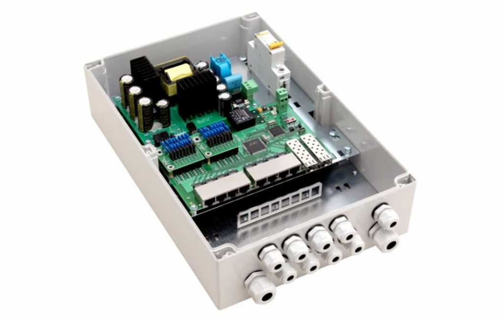 Коммутатор TFortis PSW-2G8F+ Коммутатор TFortis PSW-2G8F+