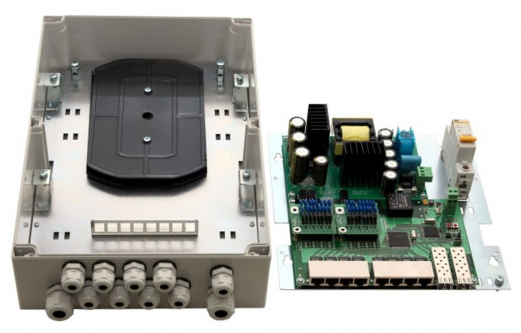 Коммутатор TFortis PSW-2G8F+ Коммутатор TFortis PSW-2G8F+