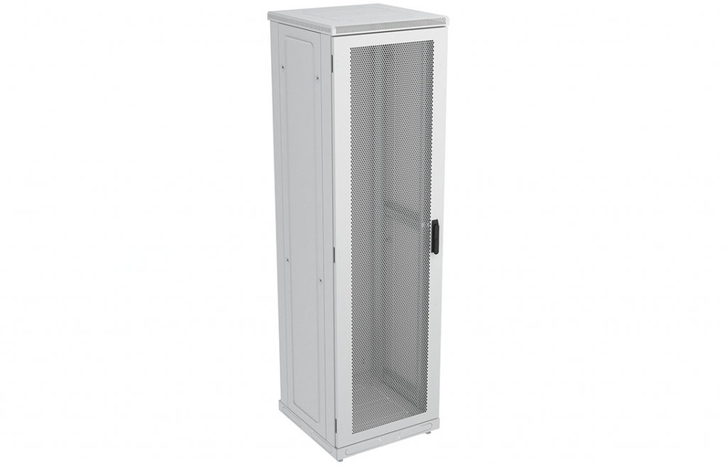 Шкаф телекоммуникационный напольный 19",42U(600x1000), ШТ-НП-42U-600-1000-П,  перфорированная РТ