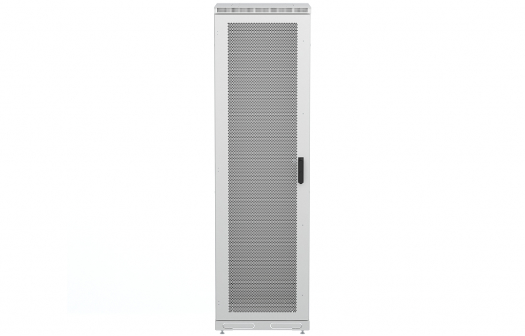 Шкаф телекоммуникационный напольный 19",42U(600x1000), ШТ-НП-42U-600-1000-П,  перфорированная РТ