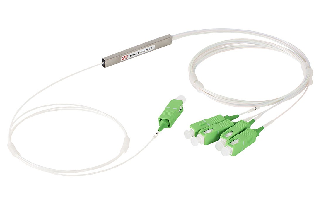Разветвитель оптический РО 1х8 PLC 0,9мм SC/APC (мини, indoor) Разветвитель оптический РО 1х8 PLC 0,9мм SC/APC (мини, indoor)