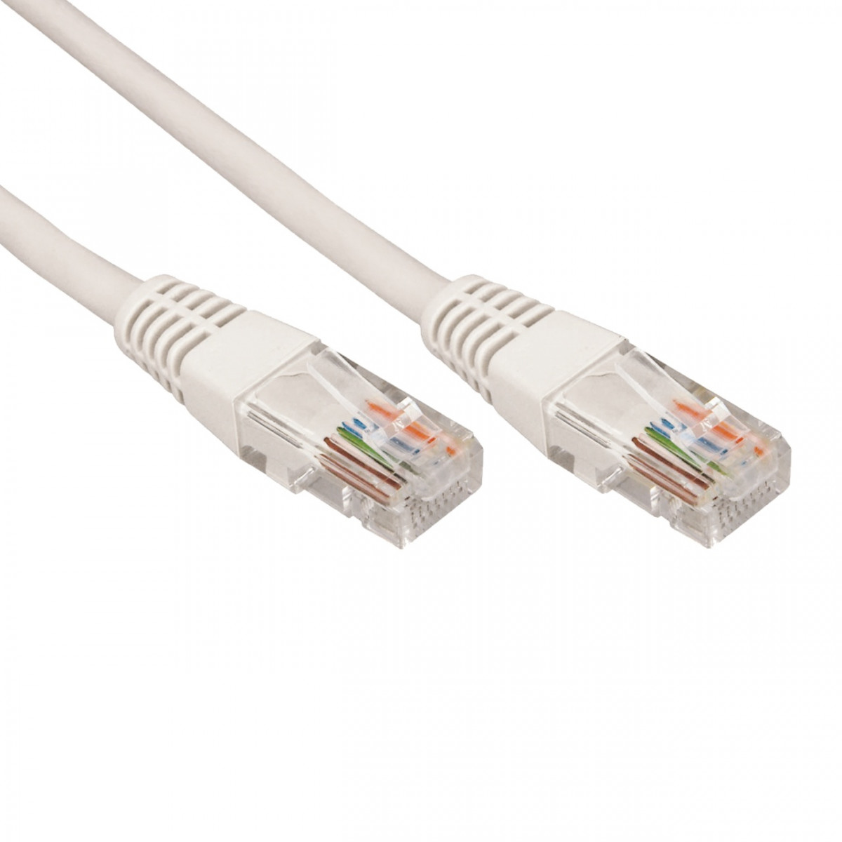 Патч-корд U/UTP RJ45-RJ45, CAT 5e, PVC серый, 10м REXANT Патч-корд U/UTP RJ45-RJ45, CAT 5e, PVC серый, 10м REXANT