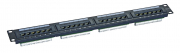 Патч-панель 19" 1U 24 порта RJ45 UTP Cat5e Патч-панель 19" 1U 24 порта RJ45 UTP Cat5e