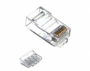 Коннектор RJ-45 (8p8c) cat.6 со вставкой NETKO универсальный