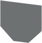 Заглушка стальная DN100 H120 Steelot ZB10120